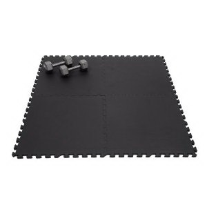 Multi-purpose Interlocking Black Foam Floor Mat