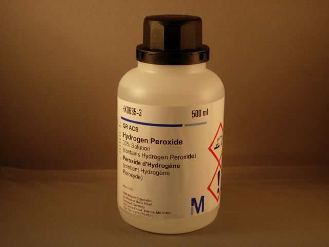Hydrogen Peroxide Solution 30%, ACS Reagent Grade 500 mL