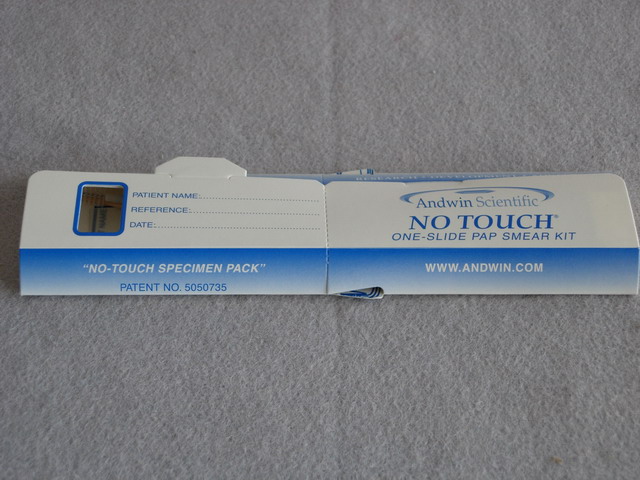 No Touch Safetex 25 Pap-Smear Kits (1 slide)