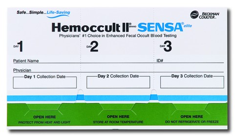 Hemoccult II SENSA elite Dispensapak Plus Test Kit