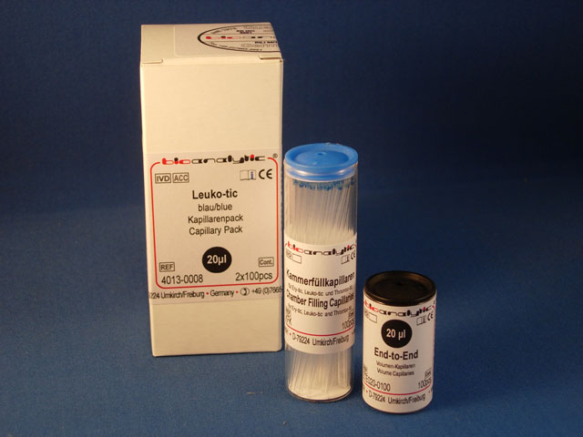 Replacement Capillary Packs for Leukotic Kits