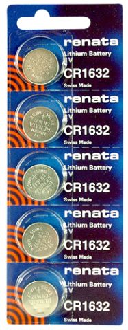 Battery, 3V Lithium (Renata) - CR1632