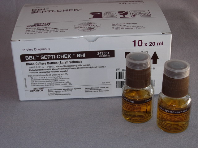 Septi-Chek Blood Culture System - BHI (Pediatric)