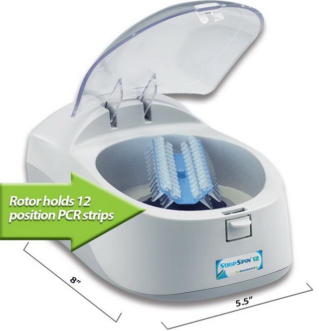 StripSpin 12 Mini Centrifuge (European Plug 230V)