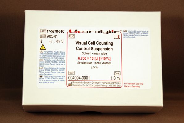 Visual Cell Counting Control Suspension