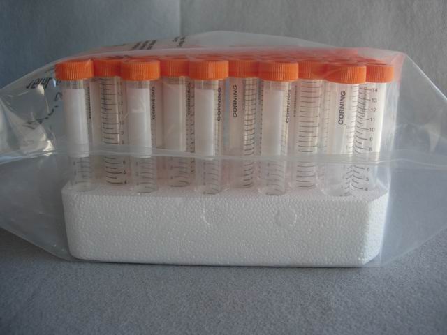 Centrifuge Tubes, Sterile Disposable Polypropylene 15 mL