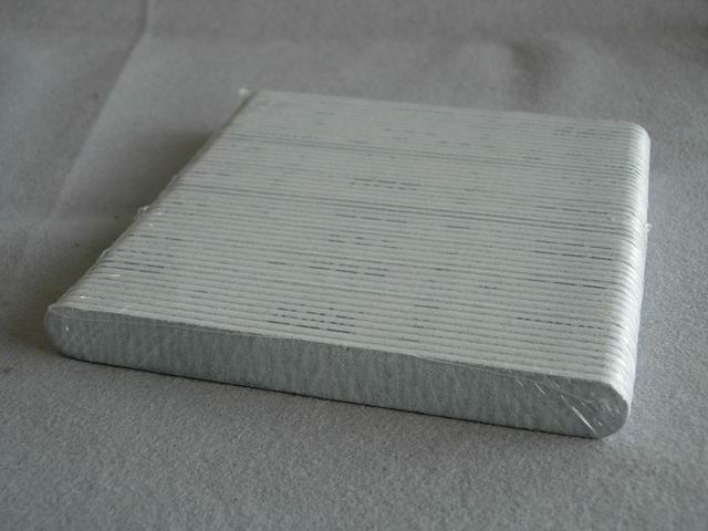 Premium emery boards - Grey/White (100/180)