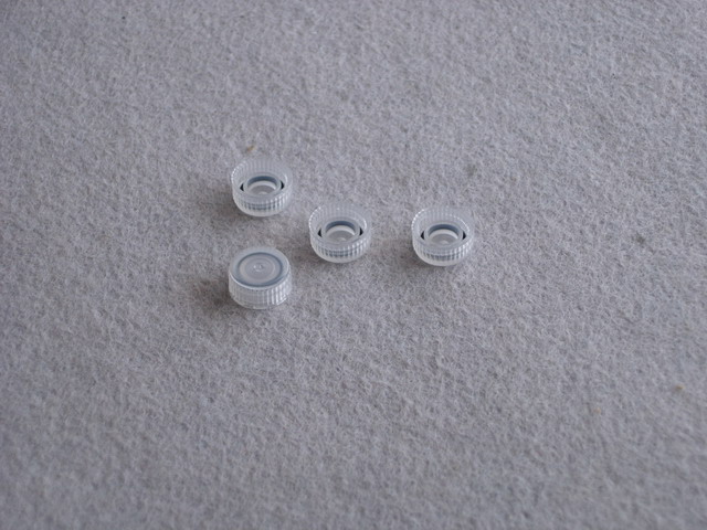 Caps for CryoSure vials, non-sterile, clear
