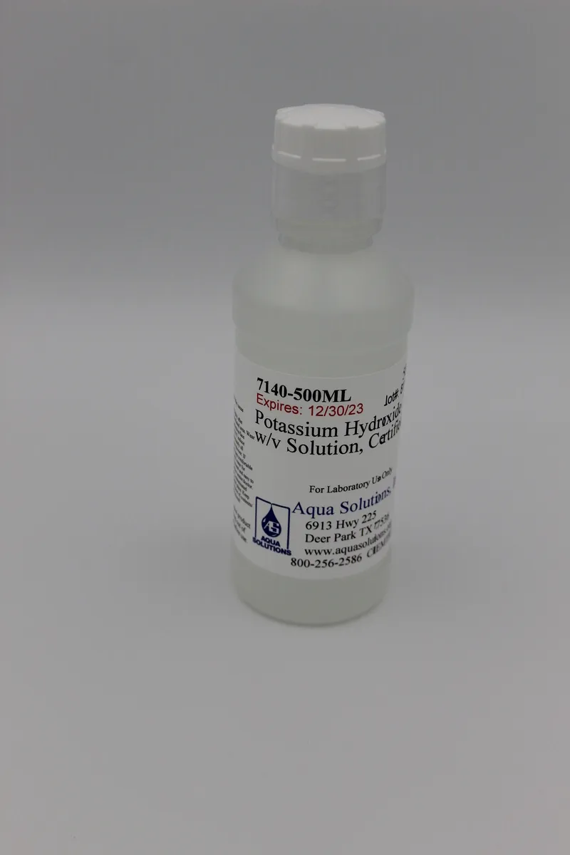 Potassium Hydroxide, 10% (w/v) Aqueous Solution