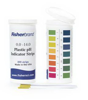 Plastic pH Strips (pH Range: 0.0 to 14.0)
