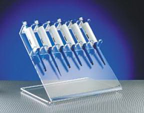 Pipetter Stand, 6-Place; For Single-Channel Pipetters; Acrylic