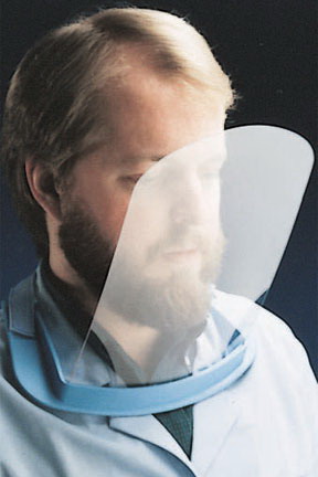 Mitchell Plastics Septa Shield, Replacement visor