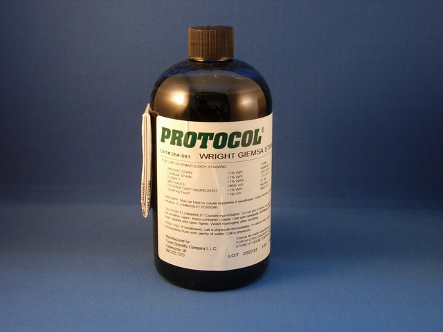Wright-Giemsa Stain Solution, 16oz