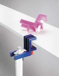 Clamp-ette single pipettor clamp BLUE