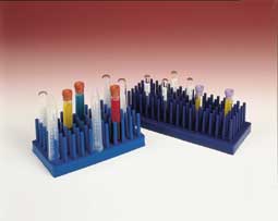 Tube Peg Rack, 5 x 10 array for tubes with ID of 14-17mm