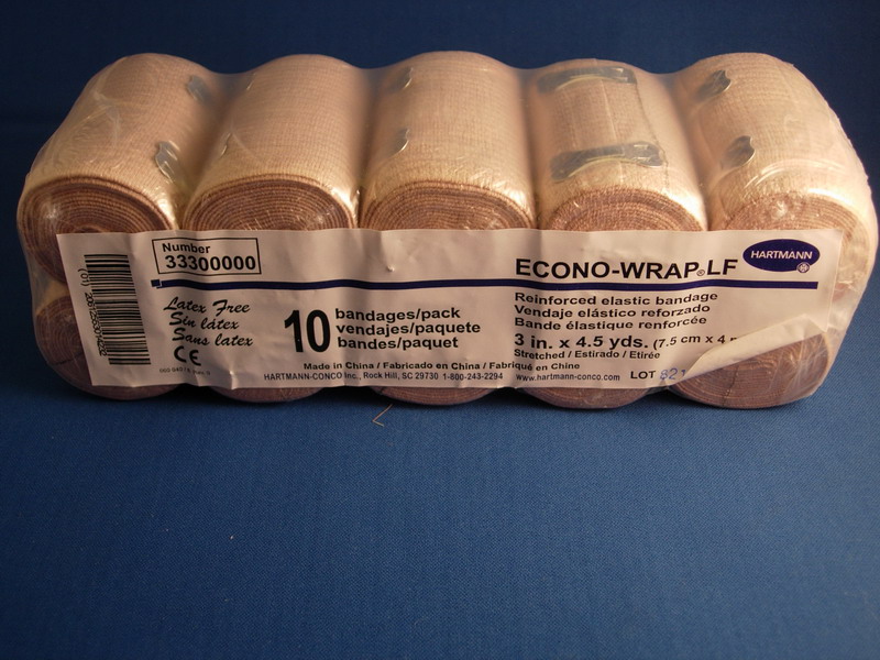 Rolyan Elastic Bandage 3in x 4.5ft