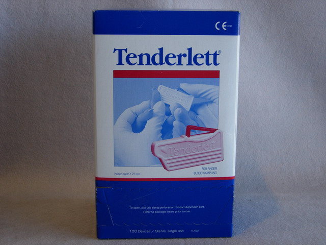 Tenderlett Fingerstick Incision Device