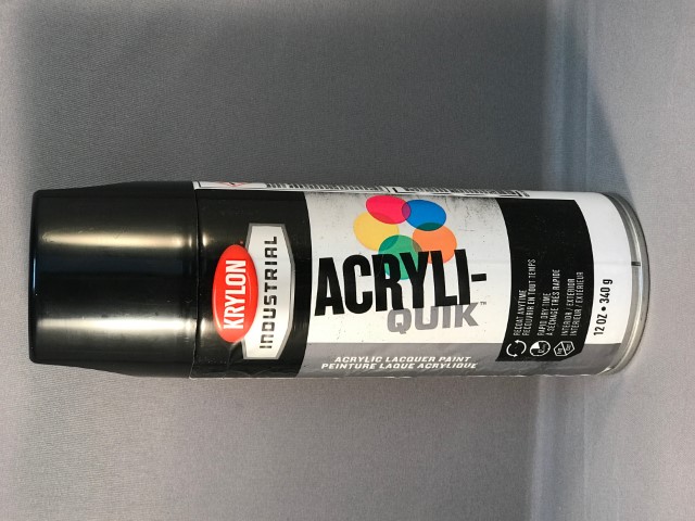 KRYLON Gloss Black spray