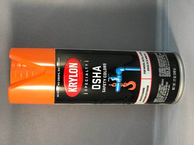 Kyrlon OSHA Safety Orange Paint