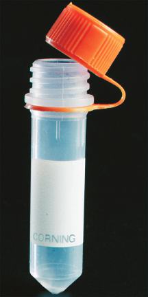 Microcentrifuge (polypropylene) tube w/attached screwcap