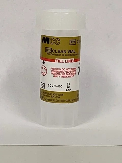 30 mL Clean Vial with spork in cap