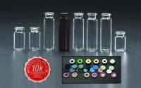 20 mm Crimp-Top Headspace Clear Vials with Beveled Top