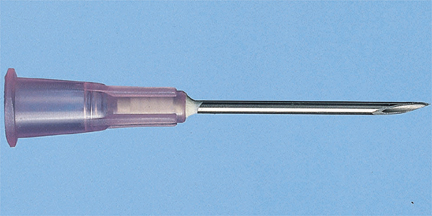 Needle, Disp. Hypodermic 30GX1'' 100/PK