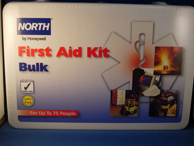 First Aid Kit, Metal, 75 person