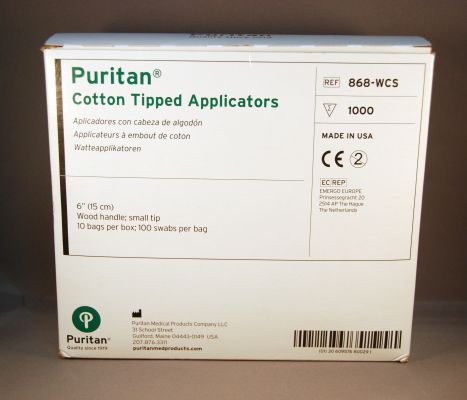 Cotton-Tipped Applicators, N/S, 6 inch