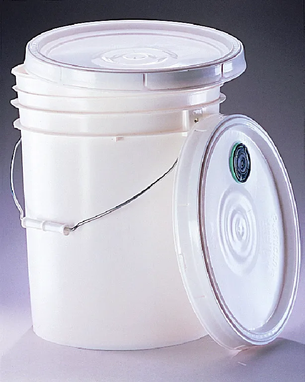 HDPE Qorpak Pail with Lid, 5 Gal.