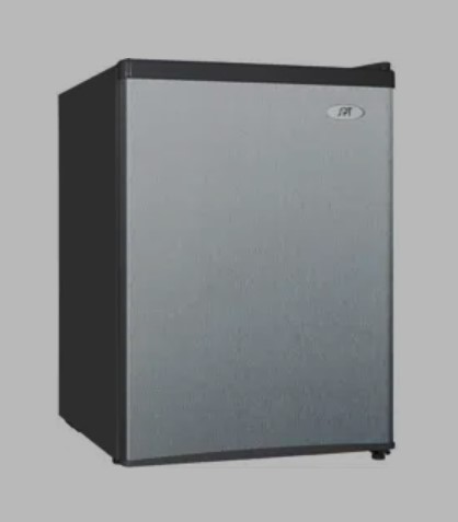 2.4 cu. ft. Compact Stainless Refrigerator, Energy Star