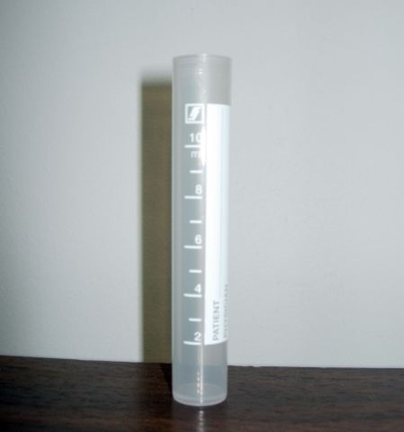 Tube, Flat Base 16.5x95mm, 10 mL, PP