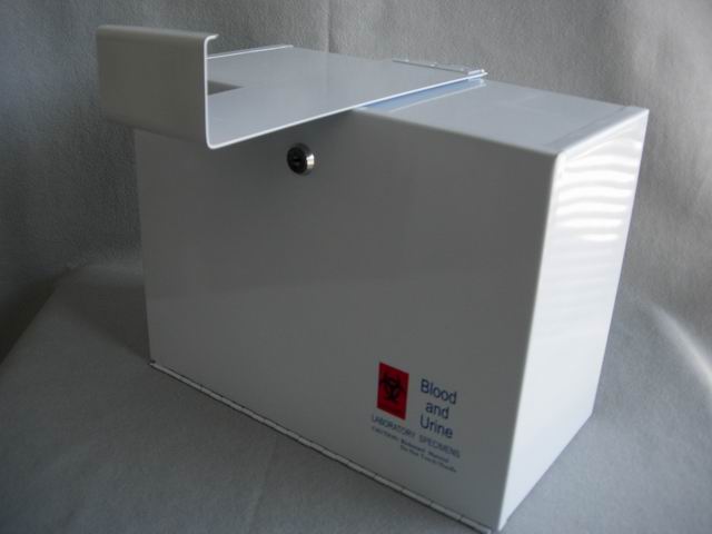 Specimen Lock Box (Top Door) removable hinge