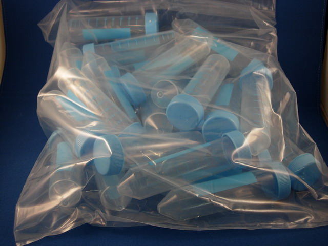 50mL Screw Cap Centrifuge Tubes (printed-on graduation) Sterile