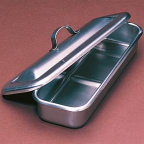 Stainless - Steel Utility Trays with Cover - Large