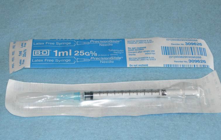 BD Tuberculin Syringes - 1cc