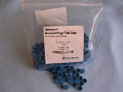 Screw-Cap MicrocentrifugeTubes - Blue Cap