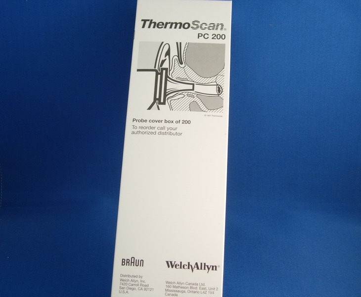 Probe Covers for Braun (Welch Allyn) Ear Thermometers