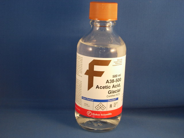 Acetic Acid,  Reagent, 99.7% (ACS) - 500mL