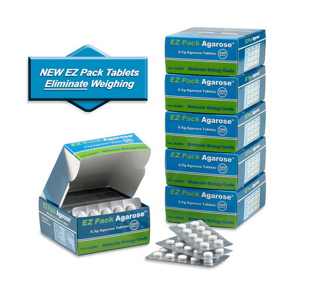 EZ Pack Agarose Tablets, 500g
