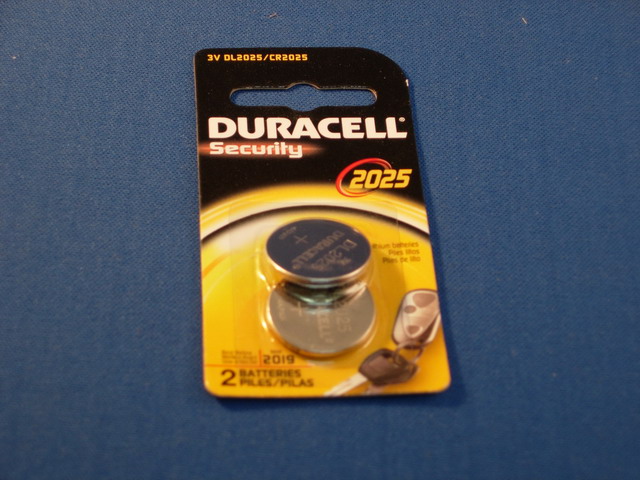Battery, Button Cell - Size 2025