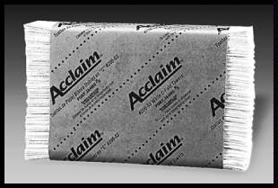 Acclaim Paper Towels, 9.25 x 9.5, 1 Ply, White