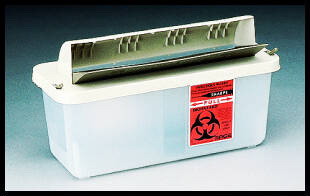 In-Room Sharps Disposal Systems, 5 qt