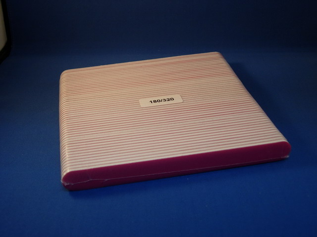 Premium emery boards - pink (320)