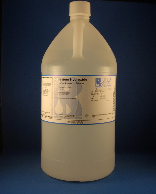 Potassium Hydroxide, 10% (w/v) Aqueous Solution