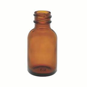 Bottle, Glass Amber - 20 mL.