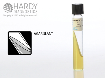 BHI Agar Slant, 5.5mL
