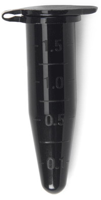 Microcentrifuge Tubes 1.5ml, Black