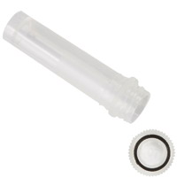 2ml Screw Top Tubes with O Ring, Natural