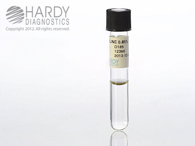 Saline, 0.85%, 1.8ml, 12x75mm tube